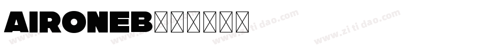 aironeb字体转换