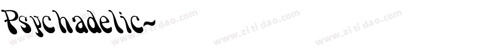 Psychadelic字体转换