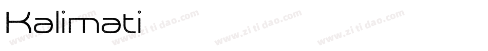 Kalimati字体转换