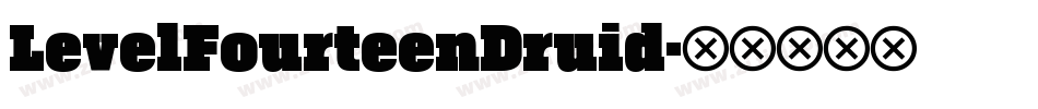 LevelFourteenDruid字体转换