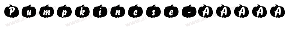Pumpkinese字体转换