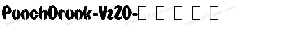 PunchDrunk-VzZ0字体转换