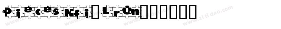 PiecesNfi-LrOn字体转换