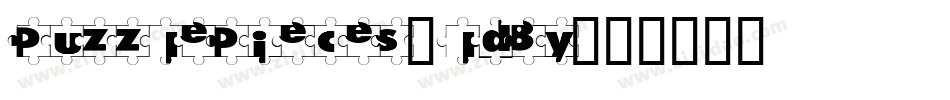 PuzzlePieces-ld8y字体转换