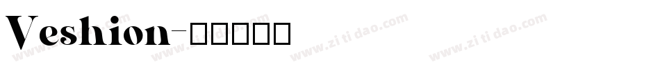 Veshion字体转换