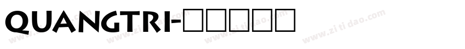 QUANGTRI字体转换