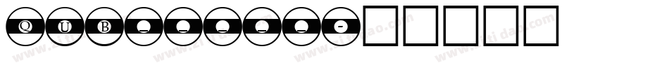 QUB_____字体转换