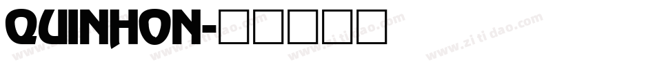 QUINHON字体转换