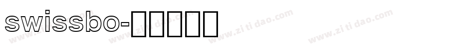 swissbo字体转换