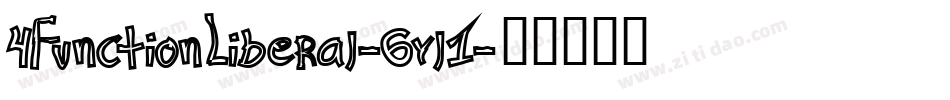 4FunctionLiberal-6yl1字体转换