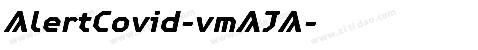AlertCovid-vmAJA字体转换