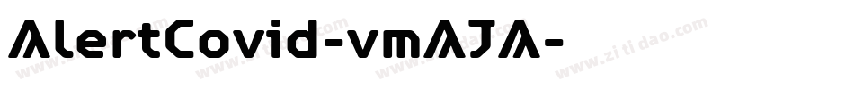 AlertCovid-vmAJA字体转换