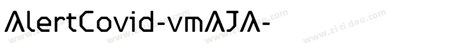 AlertCovid-vmAJA字体转换