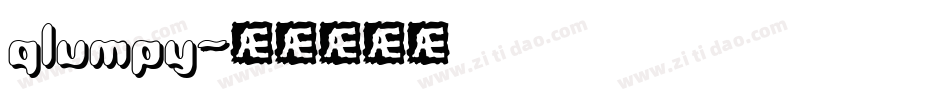 qlumpy字体转换