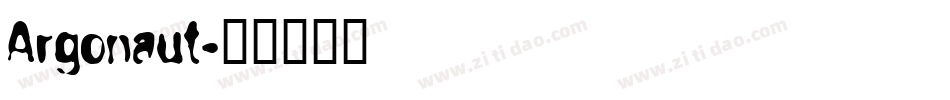 Argonaut字体转换