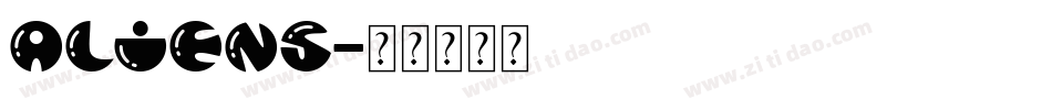ALIEN5字体转换