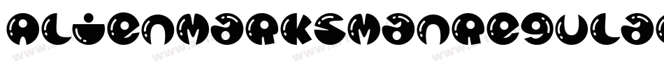 AlienMarksmanregular-DYvm字体转换