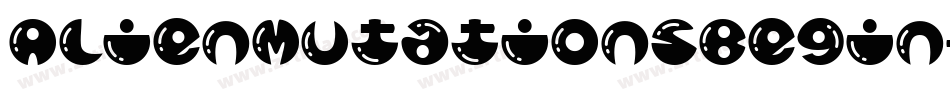AlienMutationsBegin-v2gy字体转换