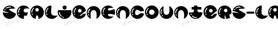 SfAlienEncounters-LAxn字体转换