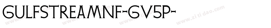 GulfstreamNf-Gv5P字体转换