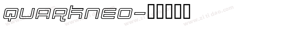 QUARKNEO字体转换