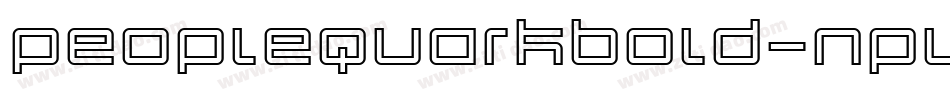 PeopleQuarkBold-nPy1字体转换