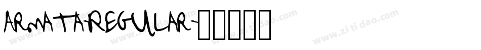 Armata-Regular字体转换 Armata-Regular字体转换
