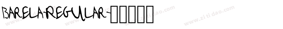 Barela-Regular字体转换 Barela-Regular字体转换