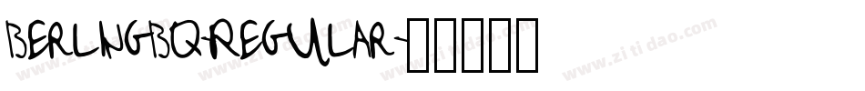 BerlingBQ-Regular字体转换 BerlingBQ-Regular字体转换