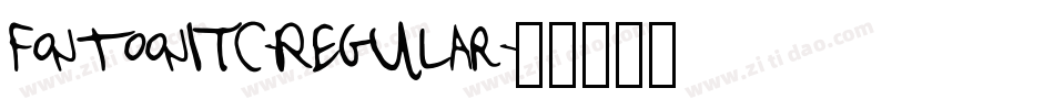 FontoonITC-Regular字体转换 FontoonITC-Regular字体转换