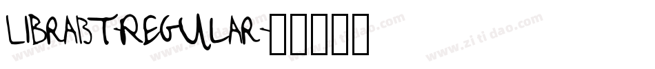 LibraBT-Regular字体转换
