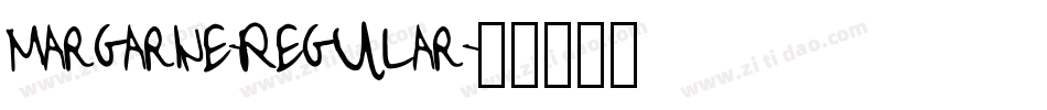 Margarine-Regular字体转换