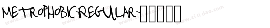 Metrophobic-Regular字体转换