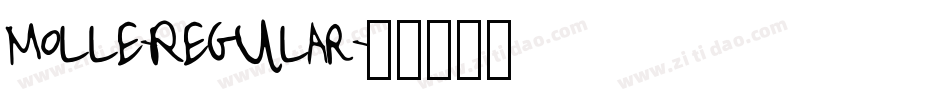 Molle-Regular字体转换