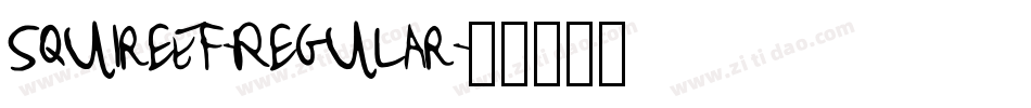 SquireEF-Regular字体转换