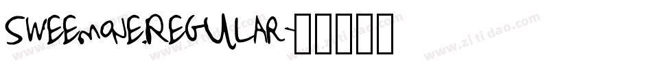 Sweemone.Regular字体转换