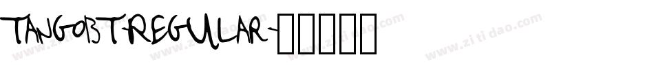 TangoBT-Regular字体转换