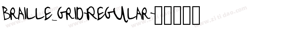 braille_grid-Regular字体转换