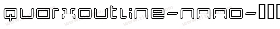 QuarxOutline-nAAO字体转换