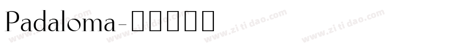 Padaloma字体转换