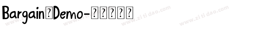 Bargain_Demo字体转换