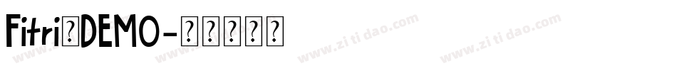 Fitri_DEMO字体转换