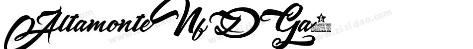 AltamonteNf-DGa0字体转换