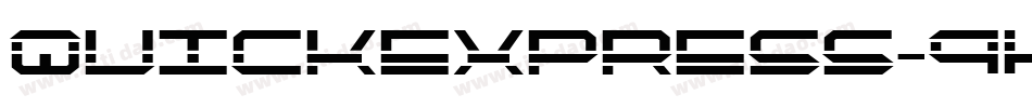 Quickexpress-9Kry字体转换