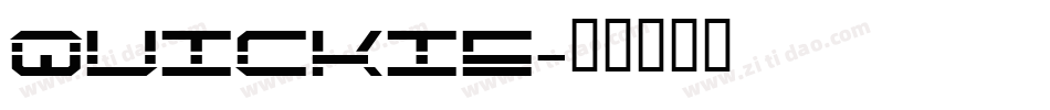Quickie字体转换