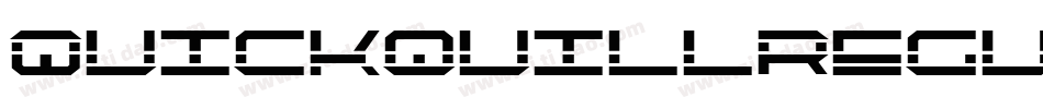 QuickquillRegular-maqm字体转换