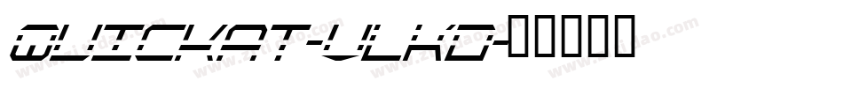 Quickat-vLKD字体转换