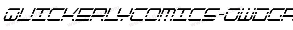 QuickerlyComics-0WDgr字体转换