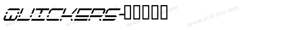 Quickers字体转换