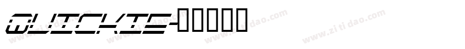 Quickie字体转换